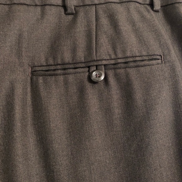 Stafford Classic Fit Dress Pants Pleated Cuffed - Picture 4 of 8